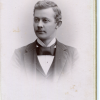 Fotograf Nyblin, Kristiania, Filial St. Olafs bad Modum. Tekst- Joh. H. Svendsen, født 20. september 1870. Gift 7. september 1901